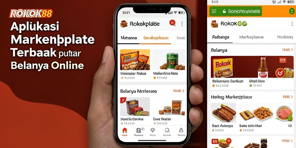 Antarmuka ROKOK88 yang sederhana dan mudah digunakan.